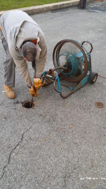 Sewer Cleaning - Snaked Parking Lot Clean Out in York, PA