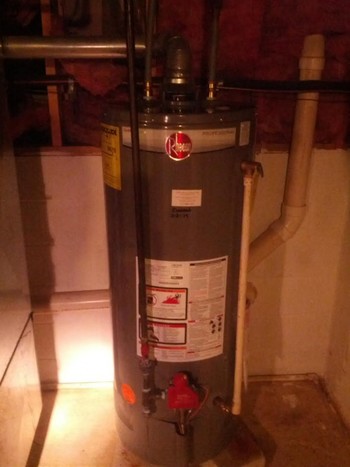 Water heater plumbing by Drain King Plumbing And Drain Services LLC